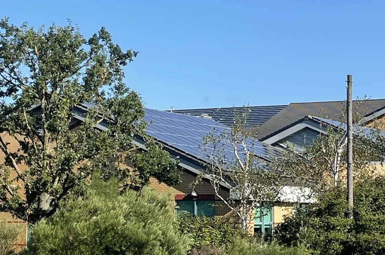 Commercial Solar Panel Array