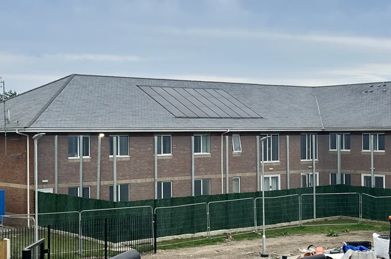 Commercial Inlaid Solar Panels